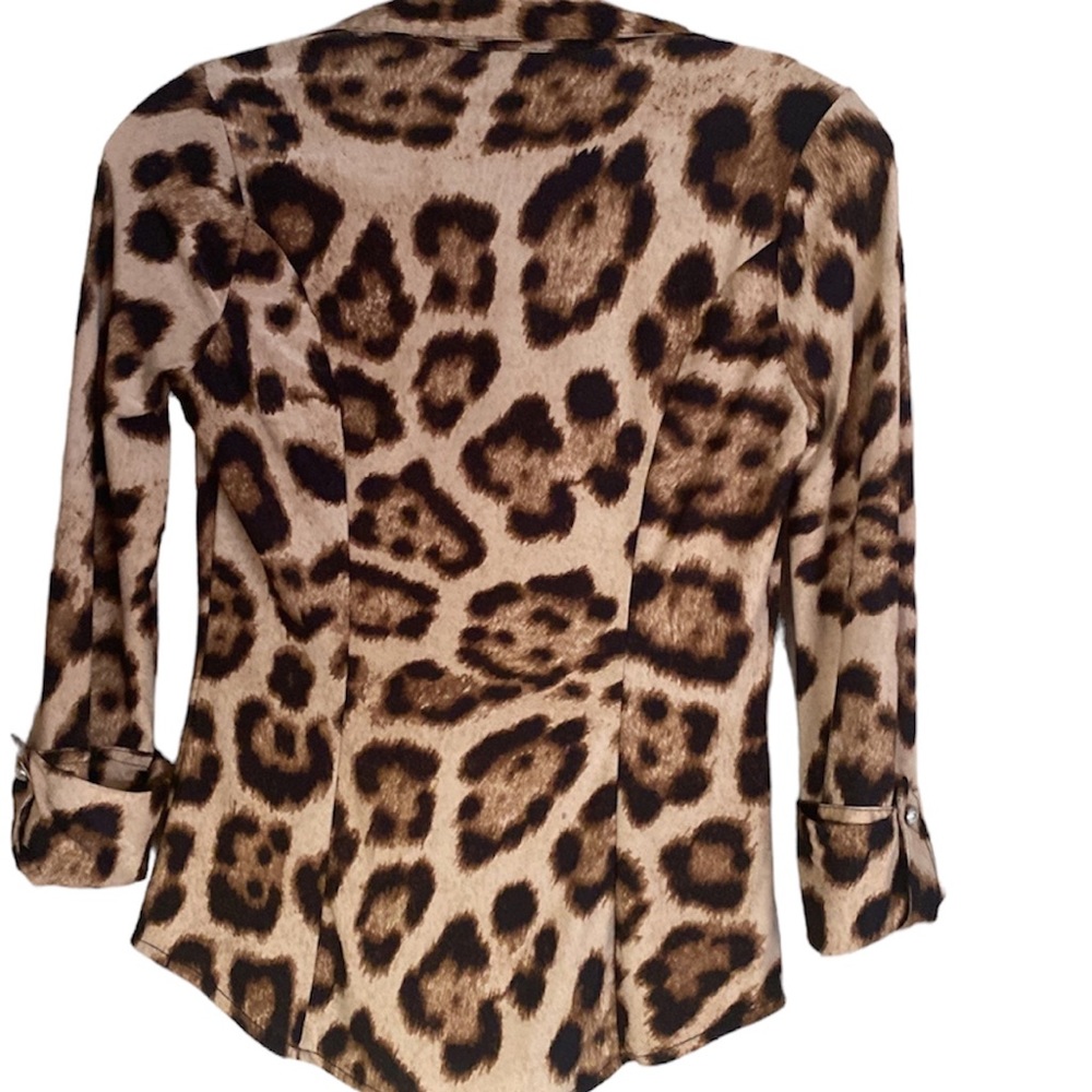 I.N.C leopard print blouse - Picture 2 of 7